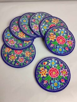 Handmade Coasters Paper Machie | Corporate or Return Gifts, Mehandi Favors